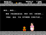 No No Mr. Princess No Es Here.  You Go to Other Castle