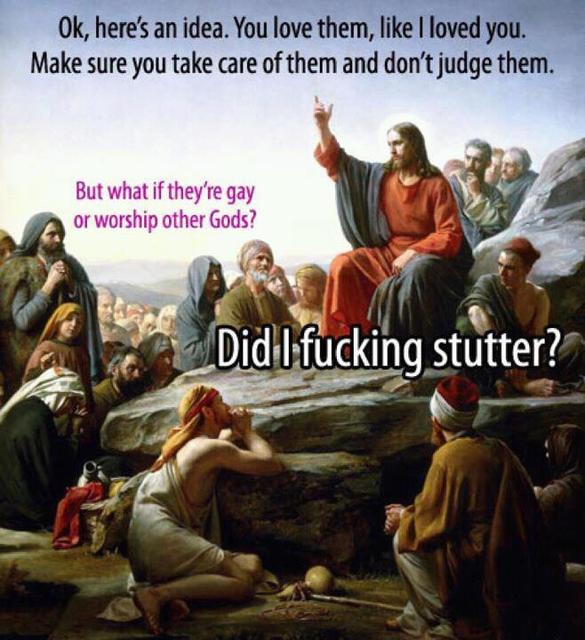 Jesus Says Don't Judge