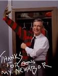 Mr Rogers says Thanks for being my Neighbor