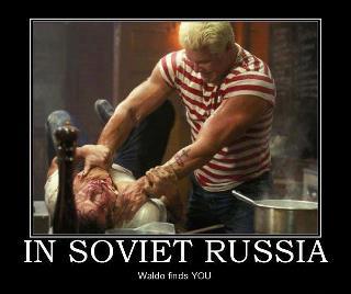 In Solviet Russia Waldo Finds YOU